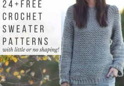 Crochet Sweater Patterns 24 Super Easy Free Crochet Sweater Patterns Make Do Crew