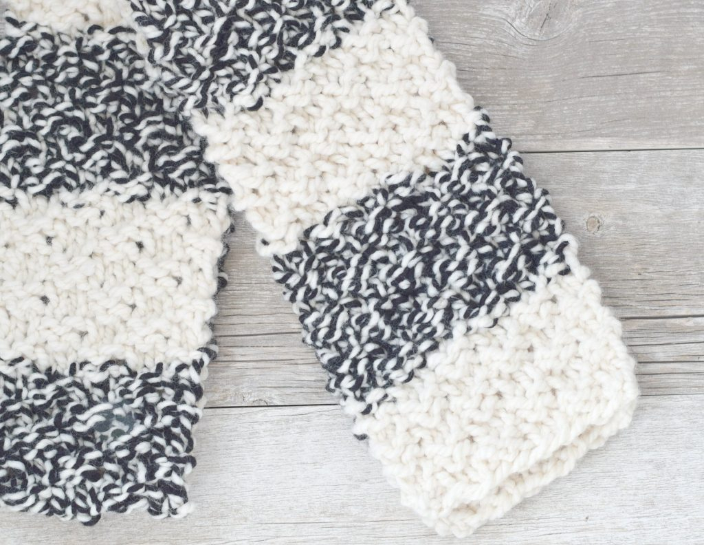 Crochet Winter Scarf Patterns Winter Nights Easy Knit Scarf Pattern