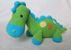 Dinosaur Crochet Pattern My Friend Dinosaur Dino Amigurumi Crochet Pattern Pdf Etsy