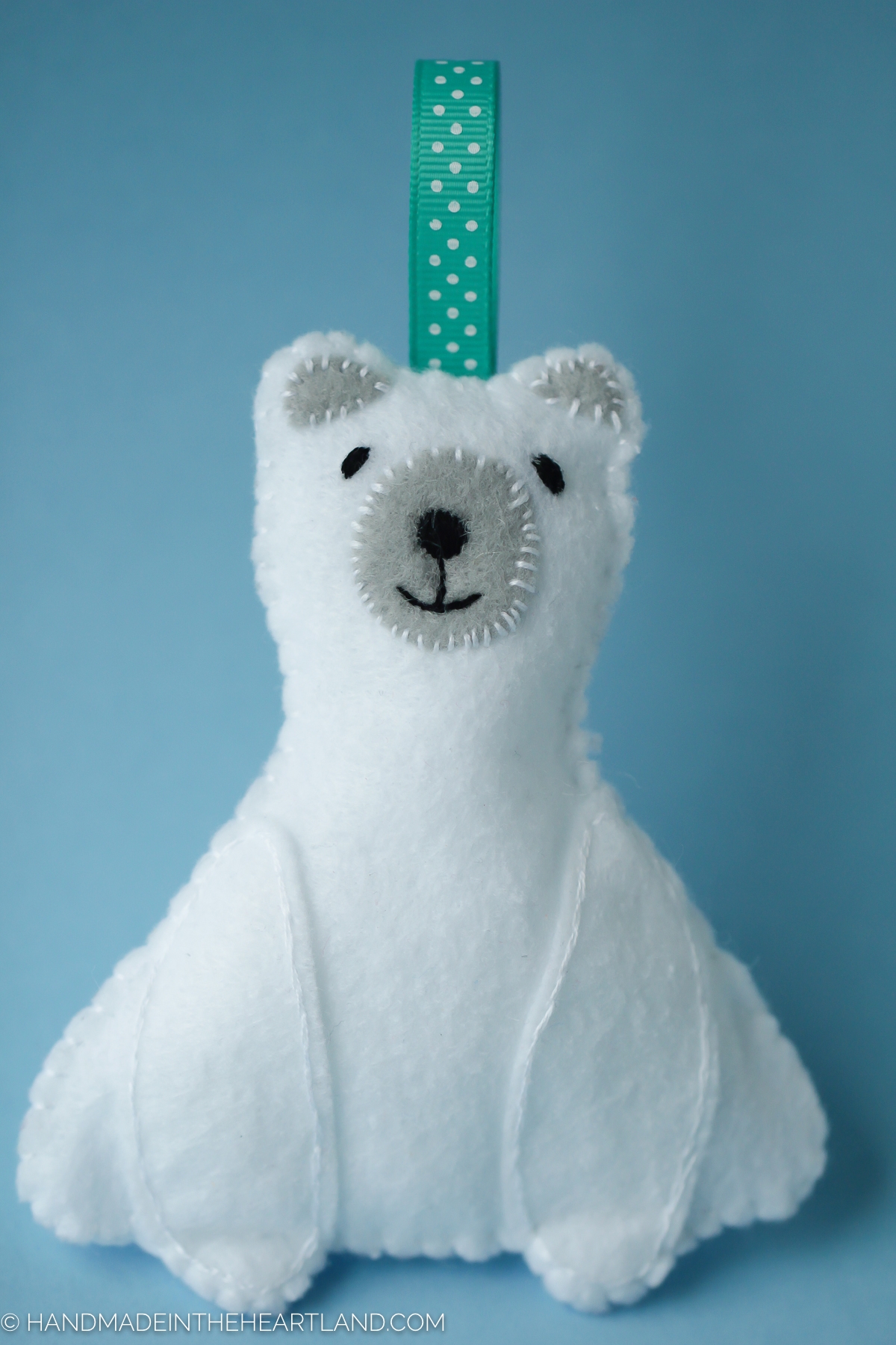 Easy Crochet Teddy Bear Pattern Polar Bear Ornament Skip To My Lou