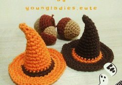 Free Halloween Crochet Patterns Free Halloween Crochet Pattern For A Witch Hat Halloween Fun