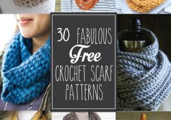 Scarf Crochet Pattern 30 Fabulous And Free Crochet Scarf Patterns Crochet Scarfs