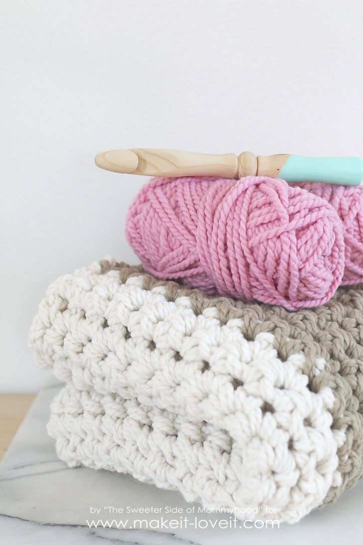 Super Chunky Crochet Blanket Pattern How To Crochet A Chunky Blanket An